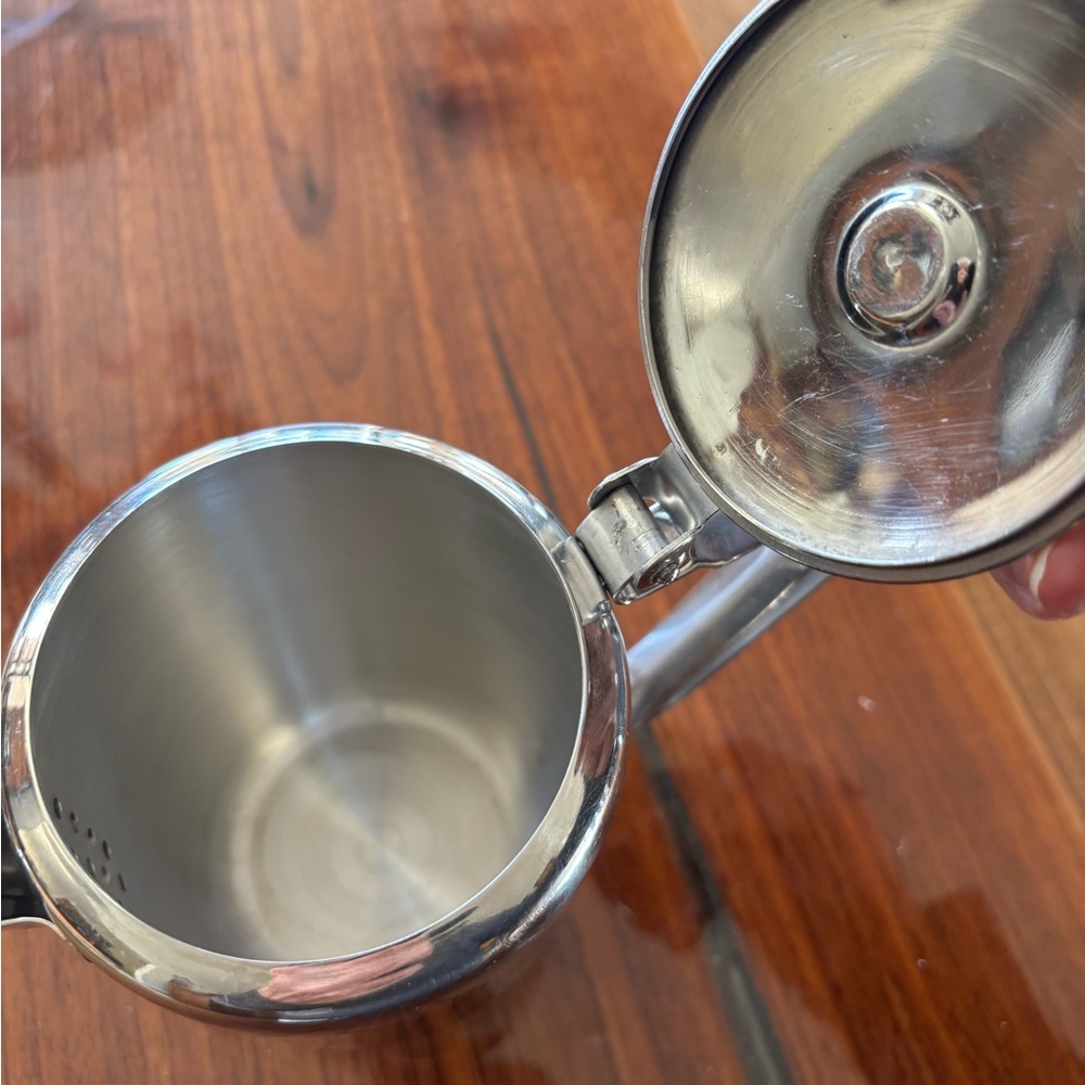 Stainless steel individual tea pot - Picture 3 of 3